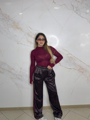 Semivelata con guantino