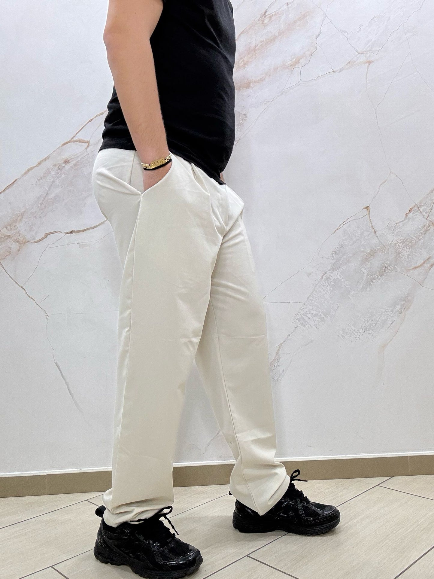 Pantalone beige