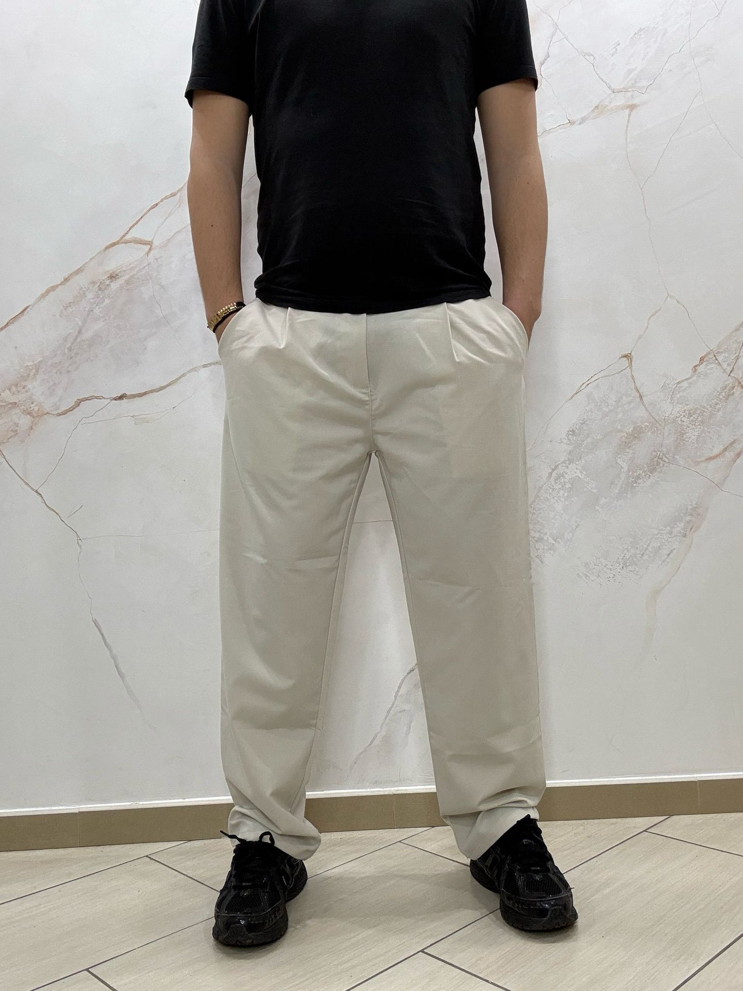 Pantalone beige